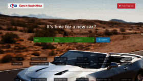 What Carsinsouthafrica.com website looked like in 2022 (1 year ago)
