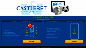 What Castlebetlite.com website looked like in 2022 (1 year ago)