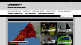 What Cornishstuff.com website looked like in 2022 (1 year ago)