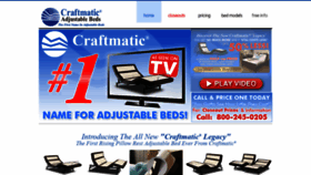 What Craftmatic.com website looked like in 2022 (1 year ago)
