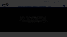 What Chsinc.com website looked like in 2022 (1 year ago)