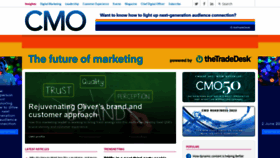 What Cmo.com.au website looked like in 2022 (1 year ago)