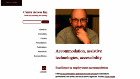 What Cantoraccess.com website looked like in 2022 (3 years ago)