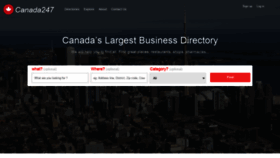 What Canada247.info website looked like in 2022 (1 year ago)