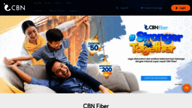 What Cbn.net.id website looked like in 2022 (3 years ago)