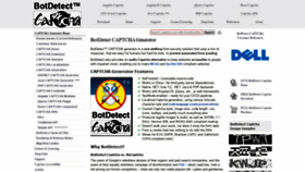 What Captcha.com website looked like in 2022 (3 years ago)