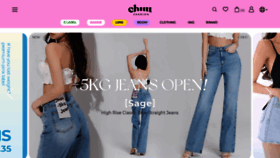 What Chuu.co.kr website looked like in 2022 (1 year ago)
