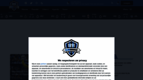 What Clubbruggefans.be website looked like in 2022 (1 year ago)