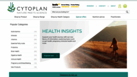 What Cytoplan.co.uk website looked like in 2022 (1 year ago)