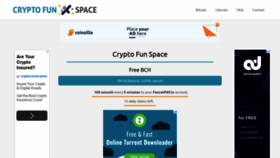 What Cryptofun.space website looked like in 2022 (1 year ago)