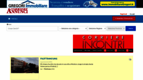 What Corriereannunci.it website looked like in 2022 (1 year ago)