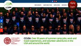 What Ccusa.com website looked like in 2022 (1 year ago)