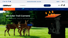 What Campark.net website looked like in 2022 (3 years ago)