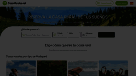 What Casasrurales.net website looked like in 2022 (1 year ago)