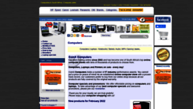 What Comx-computers.co.za website looked like in 2022 (1 year ago)