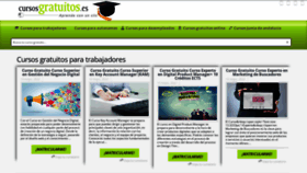 What Cursosgratuitos.eu website looked like in 2022 (3 years ago)