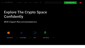 What Cryptomaniaks.com website looked like in 2022 (1 year ago)