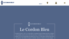 What Cordonbleu.edu website looked like in 2022 (1 year ago)