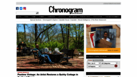 What Chronogram.com website looked like in 2022 (1 year ago)