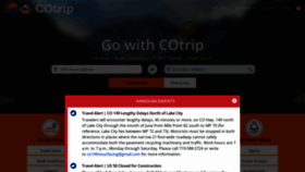 What Cotrip.org website looked like in 2022 (1 year ago)