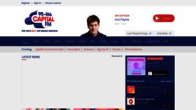 What Capitalfm.com website looked like in 2022 (1 year ago)