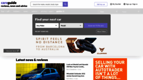 What Carsguide.com.au website looked like in 2022 (1 year ago)