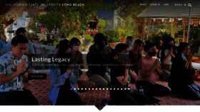 What Csulb.edu website looked like in 2022 (3 years ago)