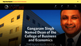 What Csueastbay.edu website looked like in 2022 (4 years ago)