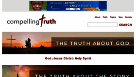 What Compellingtruth.org website looked like in 2022 (1 year ago)
