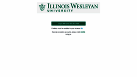 What Courses.iwu.edu website looked like in 2022 (1 year ago)