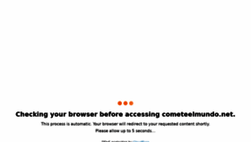 What Cometeelmundo.net website looked like in 2022 (1 year ago)