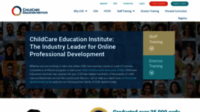 What Cceionline.com website looked like in 2022 (1 year ago)