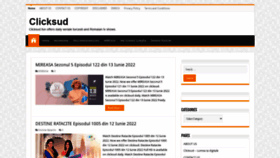 What Clicksud.fun website looked like in 2022 (1 year ago)