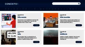 What Conceito.de website looked like in 2022 (1 year ago)