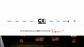 What Cxomedia.id website looked like in 2022 (1 year ago)