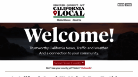What Californialocal.com website looked like in 2022 (1 year ago)