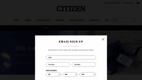 What Citizenwatch.co.uk website looked like in 2022 (1 year ago)