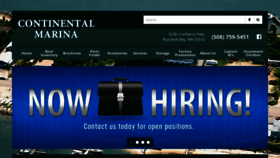 What Continentalmarina.com website looked like in 2022 (1 year ago)