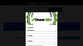 What Checkseo.in website looked like in 2022 (1 year ago)