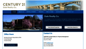 What Century21dalepm.com website looked like in 2022 (1 year ago)