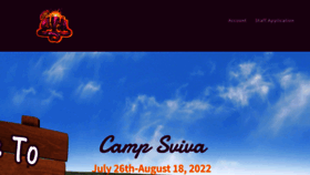 What Campsviva.com website looked like in 2022 (1 year ago)