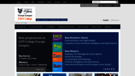 What Citycollege.eu website looked like in 2022 (1 year ago)