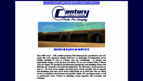 What Centuryautoair.com website looked like in 2022 (1 year ago)