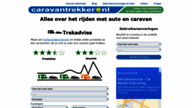 What Caravantrekker.nl website looked like in 2022 (1 year ago)