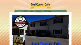 What Cozicornercafe.com website looked like in 2022 (1 year ago)