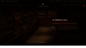 What Carminashoemaker.com website looked like in 2022 (1 year ago)