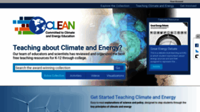 What Cleanet.org website looked like in 2022 (1 year ago)