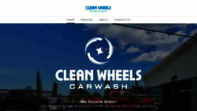 What Cleanwheelswash.com website looked like in 2022 (3 years ago)