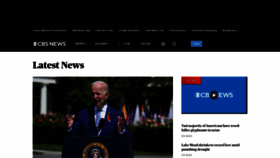 What Cbsnews.com website looked like in 2022 (1 year ago)