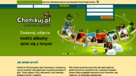 What Chomikuj.pl website looked like in 2022 (3 years ago)